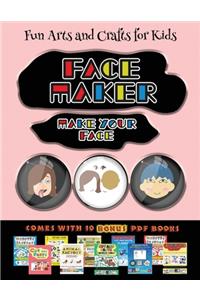 Fun Arts and Crafts for Kids (Face Maker - Cut and Paste)