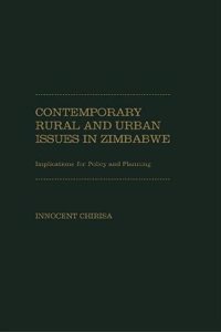 Contemporary Rural and Urban Issues in Zimbabwe