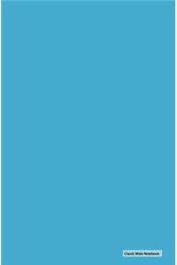 Classic Mole Notebook - Sky Blue (Lined Journal)