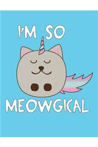 I'm So Meowgical (Composition Book)
