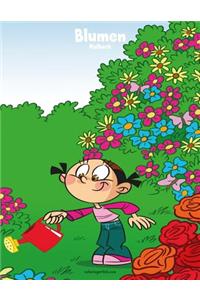 Blumen-Malbuch 1