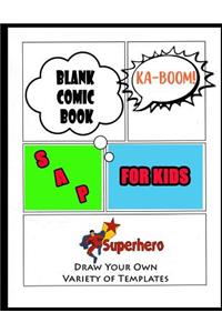Blank Comic Book For Kids