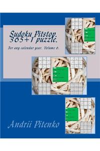 Sudoku Pitstop 365+1 Puzzle. for Any Calendar Year.