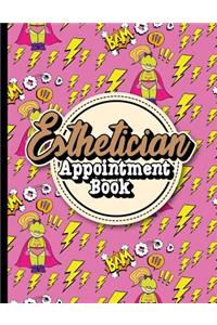 Esthetician Appointment Book