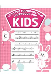 Cursive handwriting workbook for kids