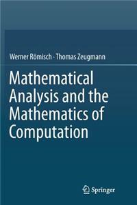 Mathematical Analysis and the Mathematics of Computation