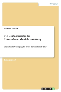 Die Digitalisierung der Unternehmensberichterstattung