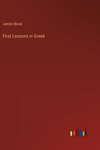 First Lessons in Greek