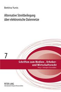 Alternative Streitbeilegung Ueber Elektronische Datennetze