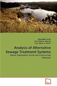 Analysis of Alternative Sewage Treatment Systems
