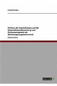 Einfluss der Kapitalkosten auf die Unternehmensbewertung und Risikomanagment als Wertsteigerungsinstrument
