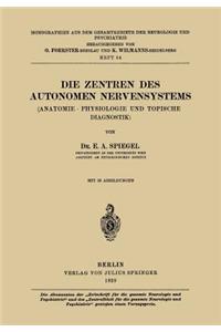 Die Zentren Des Autonomen Nervensystems