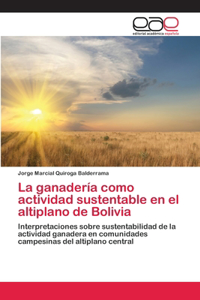 ganadería como actividad sustentable en el altiplano de Bolivia
