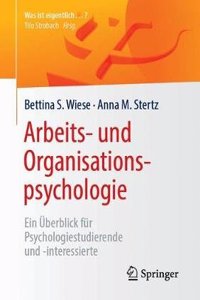 Arbeits- Und Organisationspsychologie