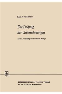 Die Prüfung Der Unternehmungen