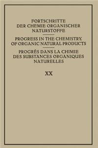 Fortschritte Der Chemie Organischer Naturstoffe / Progress in the Chemistry of Organic Natural Products / Progrès Dans La Chimie Des Substances Organiques Naturelles