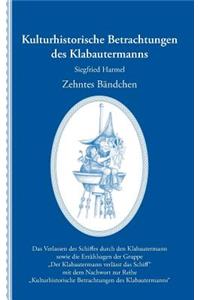 Kulturhistorische Betrachtungen des Klabautermanns - Zehntes Bändchen