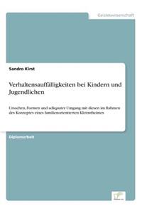 Verhaltensauffälligkeiten bei Kindern und Jugendlichen