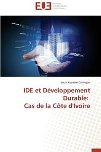 Ide Et Développement Durable