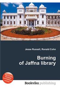 Burning of Jaffna Library