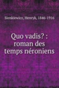 Quo vadis?