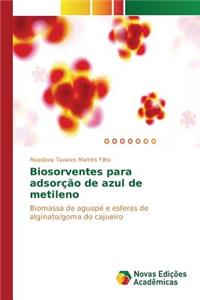 Biosorventes para adsorção de azul de metileno