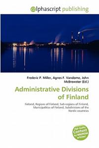 Administrative Divisions of Finland