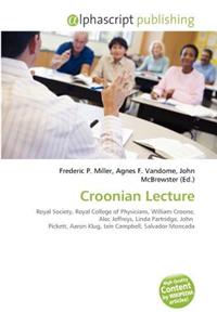 Croonian Lecture