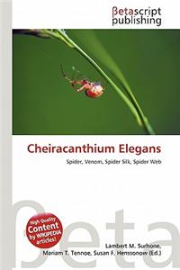 Cheiracanthium Elegans