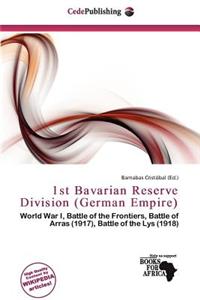 1st Bavarian Reserve Division (German Empire)