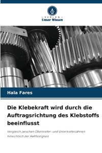 Klebekraft wird durch die Auftragsrichtung des Klebstoffs beeinflusst