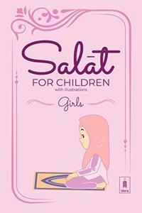 Salat for Children â€“ Girls with colour illustrations.