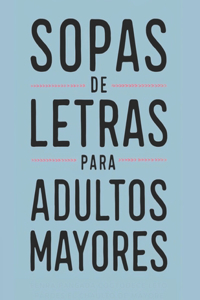 Sopa de letras para Adultos Mayores