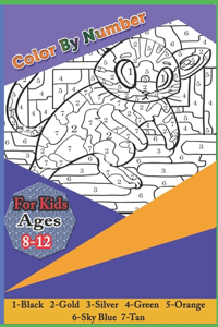 Color By Number For Kids Ages 8-12