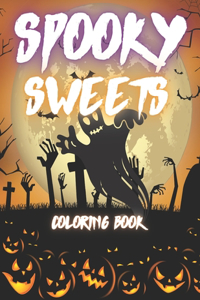 Spooky Sweets Coloring Book