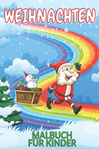 WEIHNACHTEN Malbuch für kinder