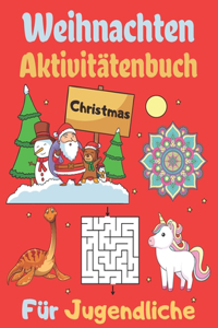 Weihnachten Aktivitätenbuch Für Jugendliche