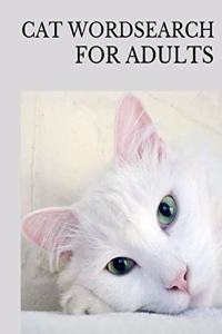 Cat Wordsearch for Adults