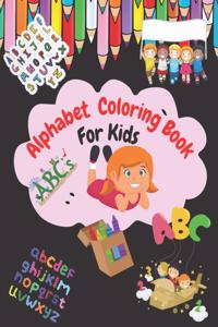 Alphabet Coloring Book For Kids