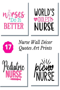 Nurse Wall Décor Quotes Art Prints