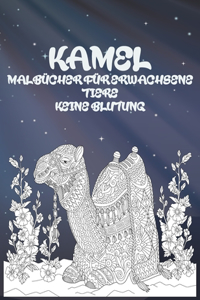 Malbücher für Erwachsene - Keine Blutung - Tiere - Kamel