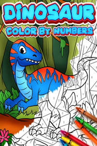 Dinosaur Color by Numbers