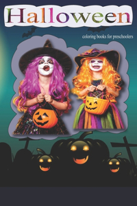 Halloween coloring books for preschoolers