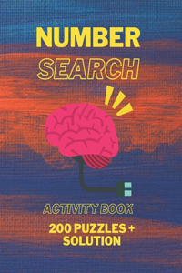 Number Search Activity Book