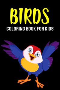 Birds Coloring Book for Kids