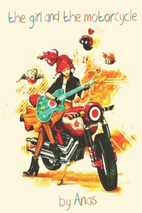 The girl and the motorcycle