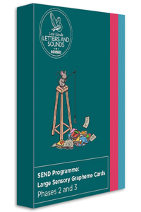 SEND Programme: Large Sensory Grapheme Cards