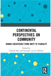 Continental Perspectives on Community