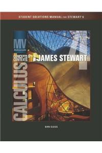 Solutions Manual (Chapters 9-13) for Stewart's Multivariable Calculus: Concepts and Contexts, Enhanced Edition, 4th