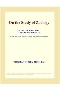 On the Study of Zoology (Webster's Spanish Thesaurus Edition)